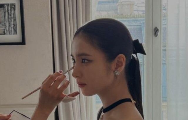 올백머리 신세경