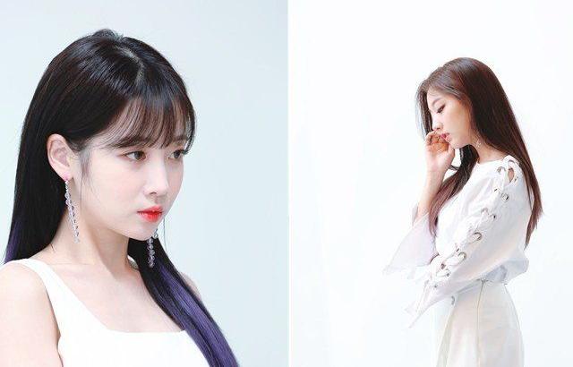 러블리즈 자켓촬영현장