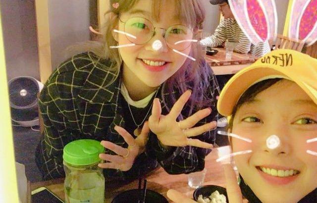 EXID 혜린 with 송해나