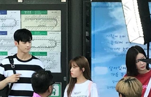 내 아이디는 강남미인 촬영장 모음(도희, 차은우, 임수향, 타이거 jk, 주노플로, 비지 外)