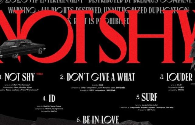 <Not Shy> Track List