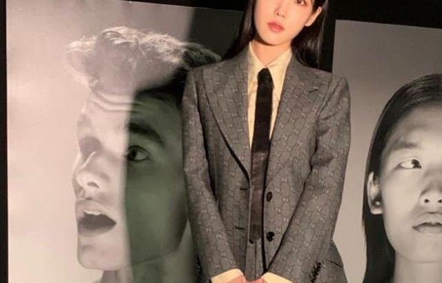 IU IN GUCCI