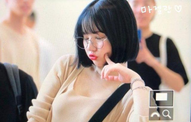 다시 똑단발 은하