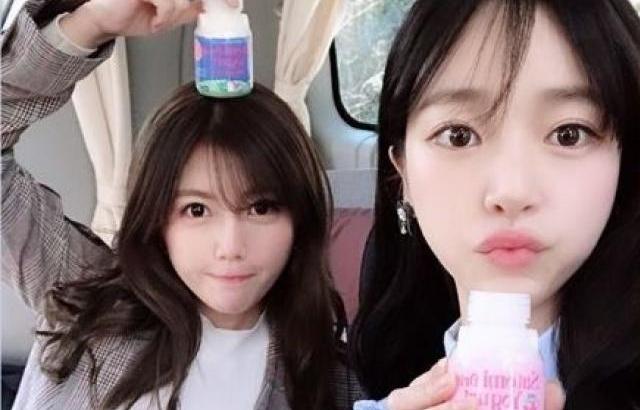 예능촬영중인 소리와 미호