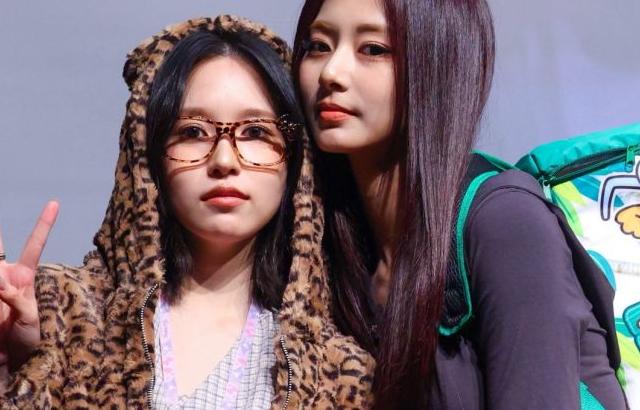 쯔위 가슴에 청진기 대는 트와이스 지효