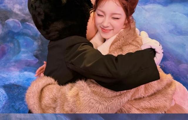 아이들 우기 SNS